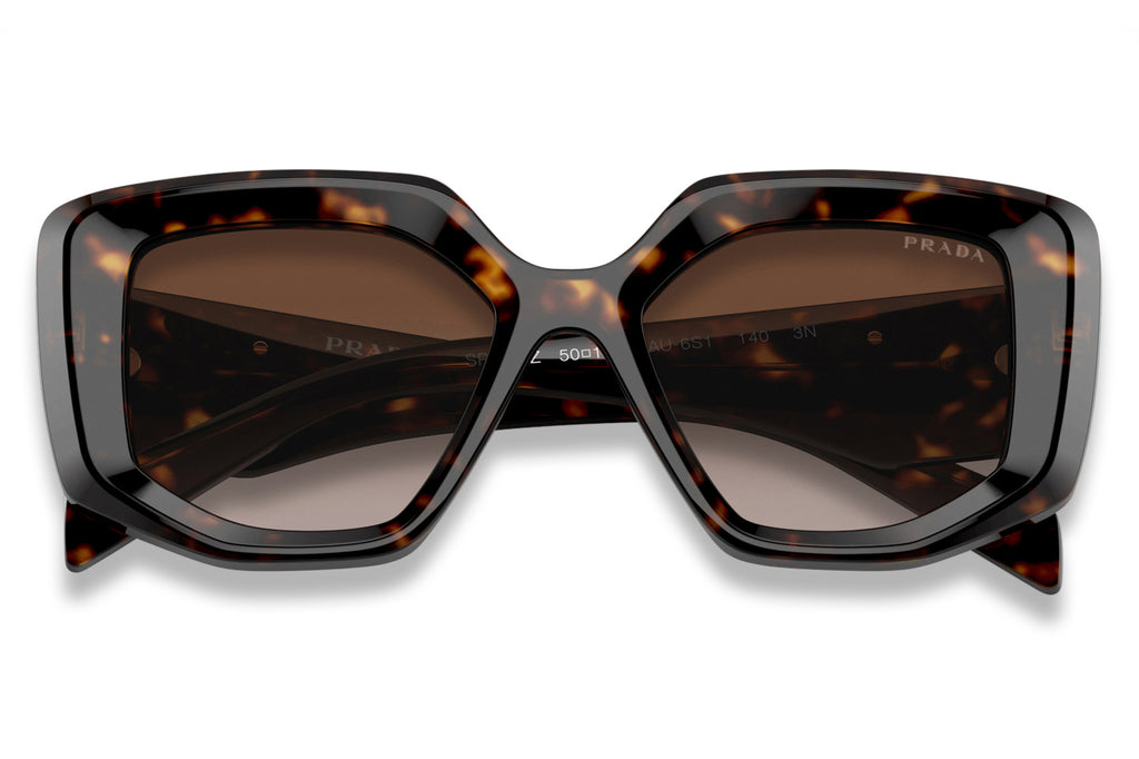 Prada - PR 14ZS Sunglasses Tortoise with Brown Gradient Lenses (2AU6S1)