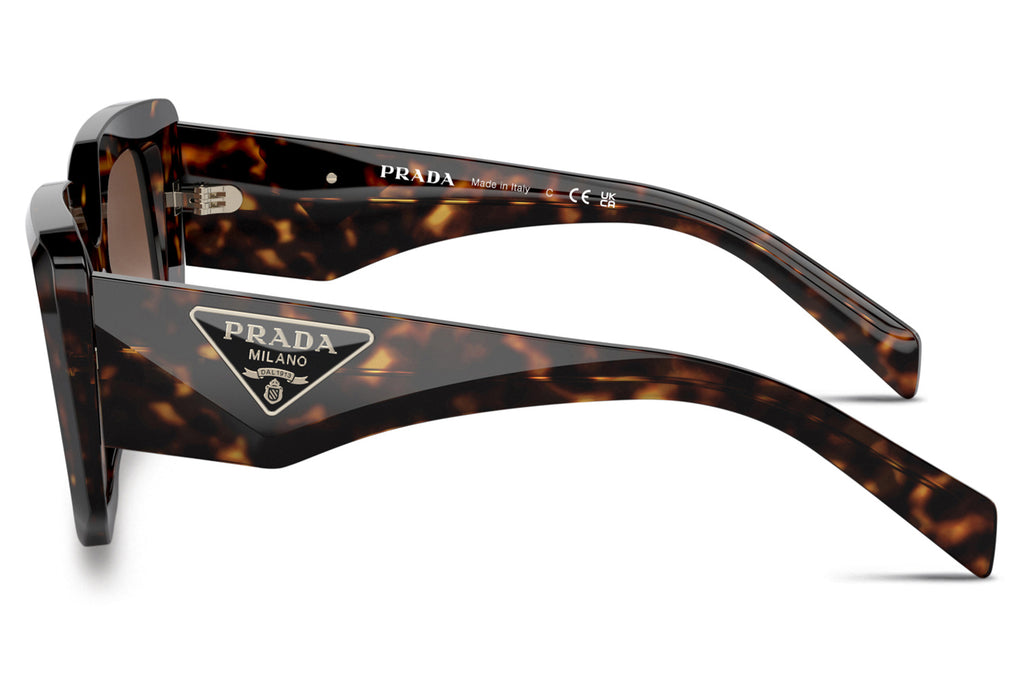 Prada - PR 14ZS Sunglasses Tortoise with Brown Gradient Lenses (2AU6S1)