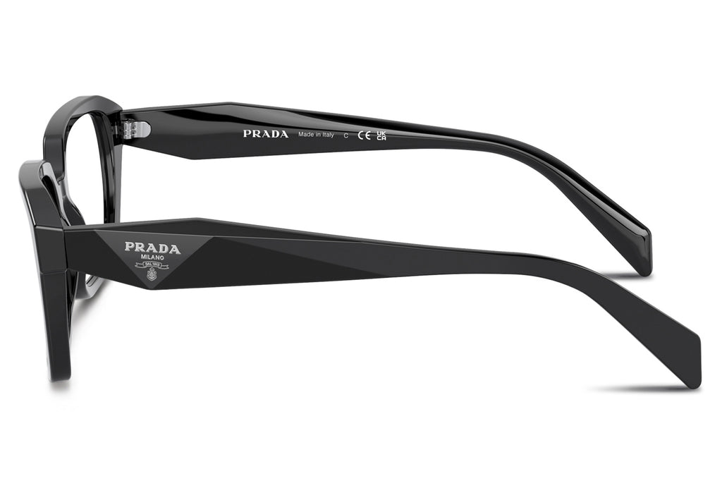 Prada - PR 14ZVF (Low Bridge Fit) Eyeglasses Black (1AB1O1)