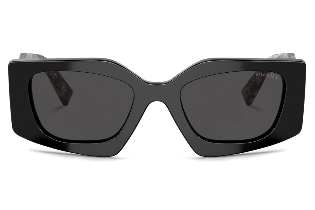 Prada - PR 15YS Sunglasses Black with Dark Grey Lenses (1AB5S0)