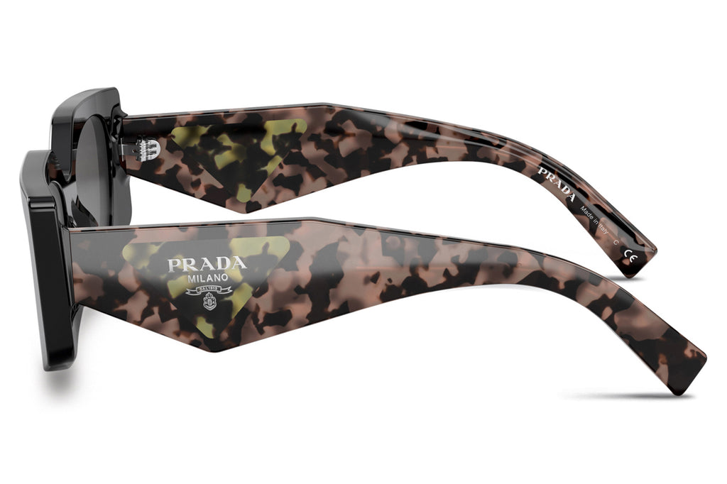 Prada - PR 15YS Sunglasses Black with Dark Grey Lenses (1AB5S0)