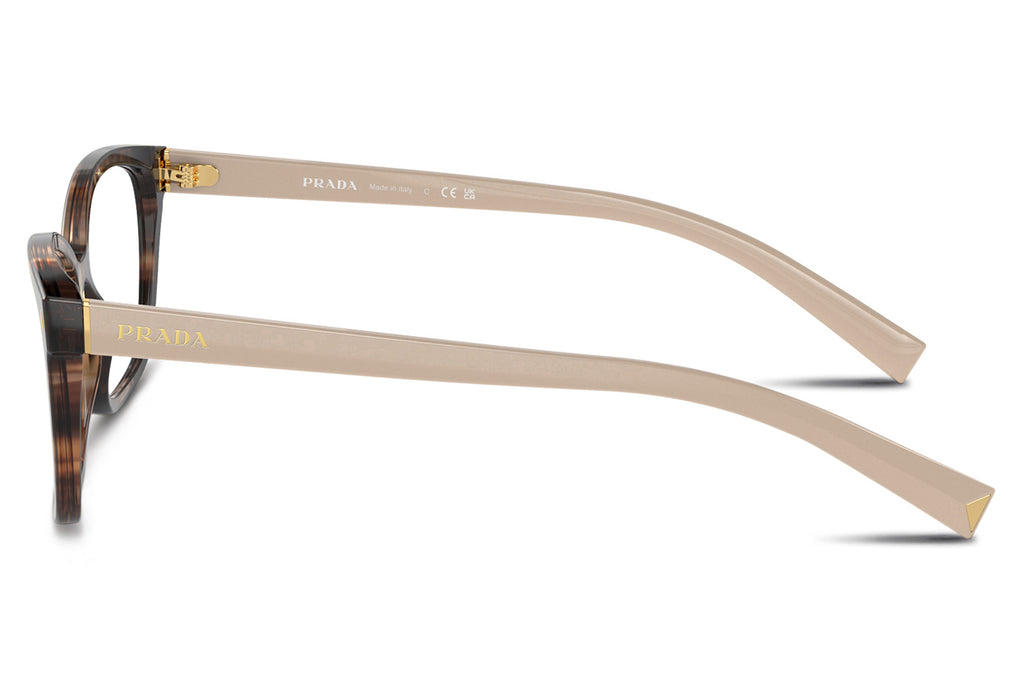 Prada - PR 15ZVF (Low Bridge Fit) Eyeglasses Caramel Tortoise (07R1O1)