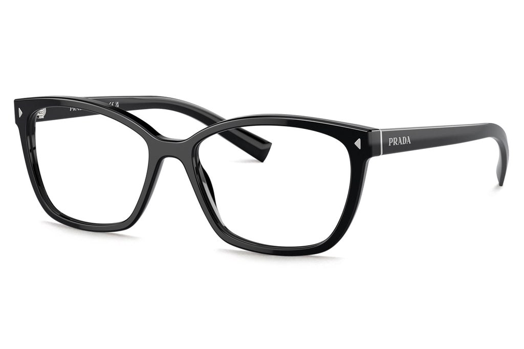 Prada - PR 15ZVF (Low Bridge Fit) Eyeglasses Black (1AB1O1)