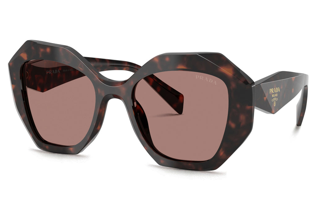 Prada - PR 16WS Sunglasses Root Tortoise with Light Brown Lenses (17N60B)