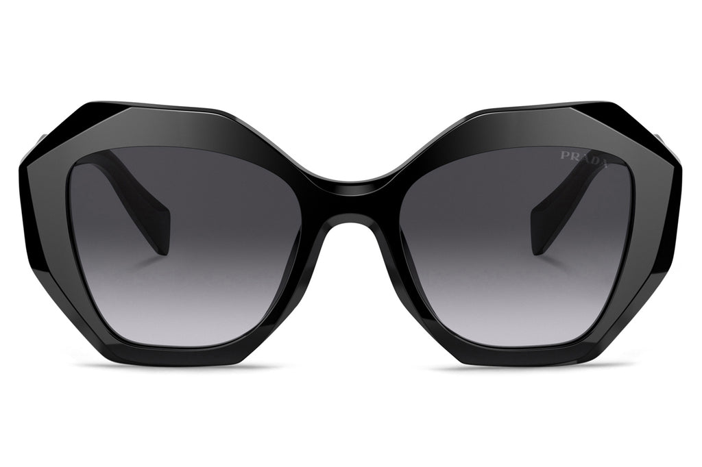 Prada - PR 16WS Sunglasses Black with Grey Gradient Lenses (1AB5D1)