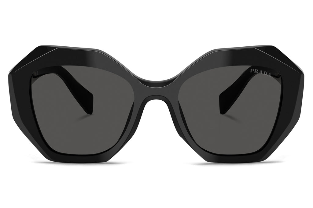 Prada - PR 16WS Sunglasses Black with Dark Grey Lenses (1AB5S0)