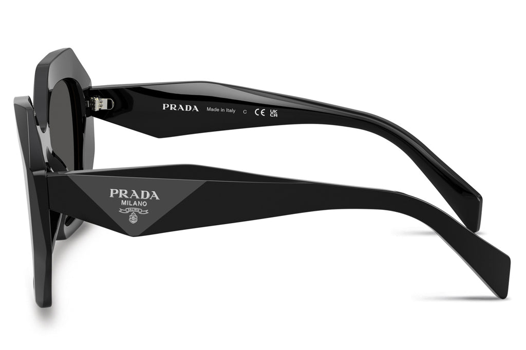 Prada - PR 16WS Sunglasses Black with Dark Grey Lenses (1AB5S0)