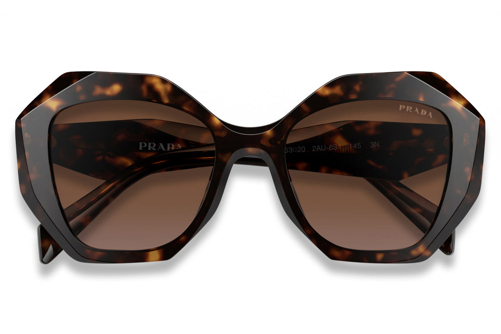 Prada - PR 16WS Sunglasses Tortoise with Brown Gradient Lenses (2AU6S1)