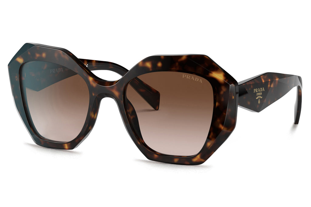 Prada - PR 16WS Sunglasses Tortoise with Brown Gradient Lenses (2AU6S1)