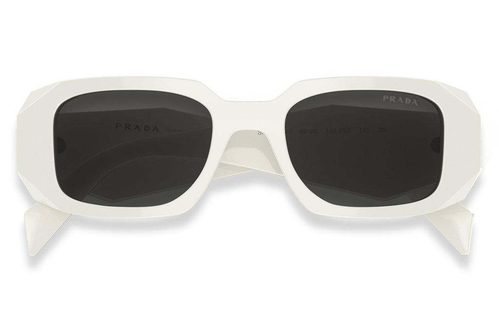 Prada - PR 17WSF (Low Bridge Fit) Sunglasses Talc with Dark Grey Lenses (1425S0)