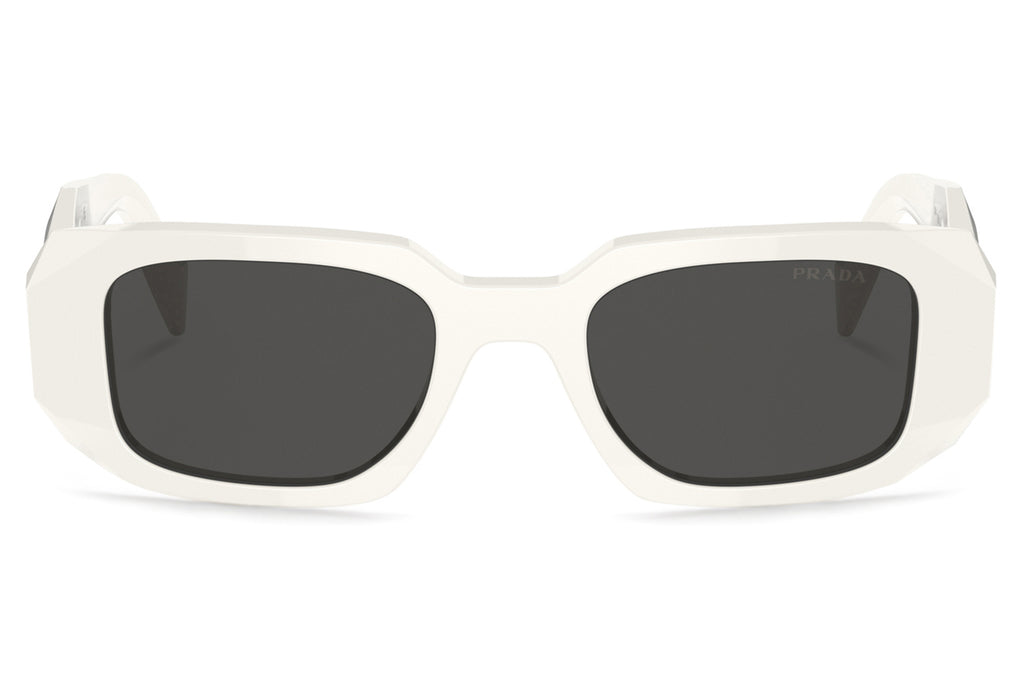 Prada - PR 17WSF (Low Bridge Fit) Sunglasses Talc with Dark Grey Lenses (1425S0)