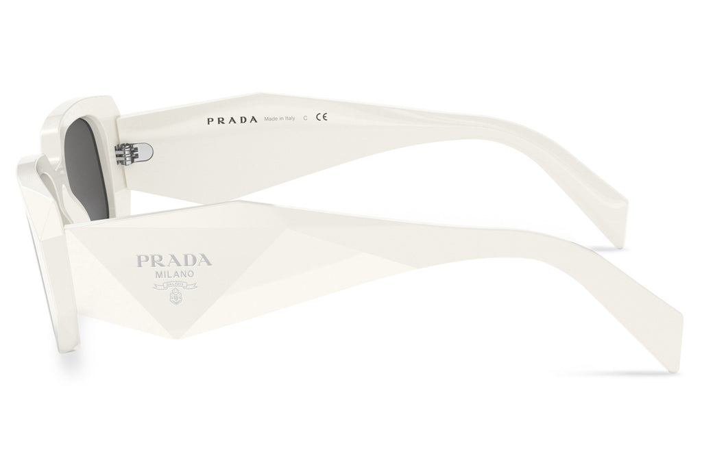 Prada - PR 17WSF (Low Bridge Fit) Sunglasses Talc with Dark Grey Lenses (1425S0)