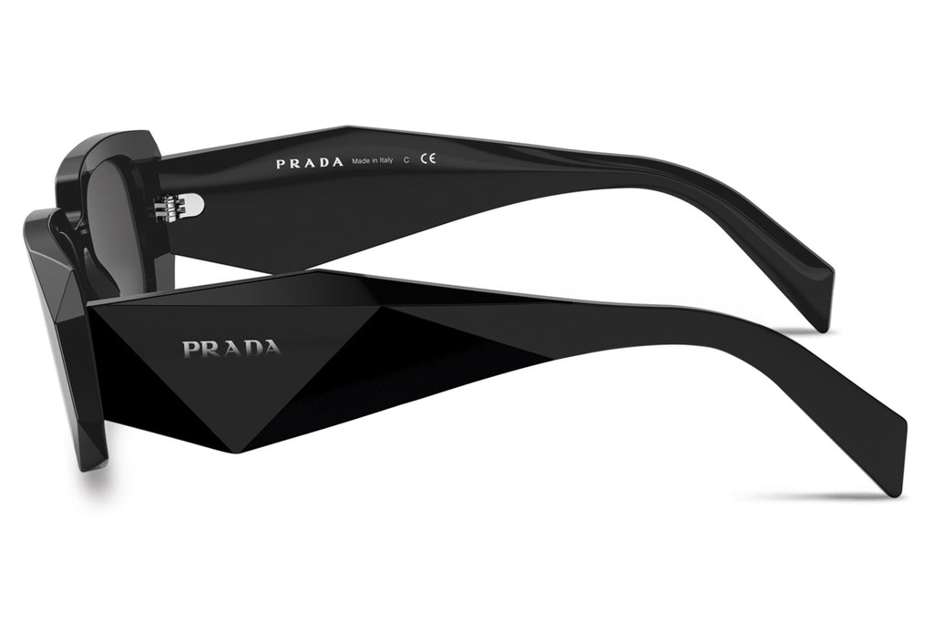 Prada - PR 17WS Sunglasses Black with Dark Grey Lenses (1AB5S0)