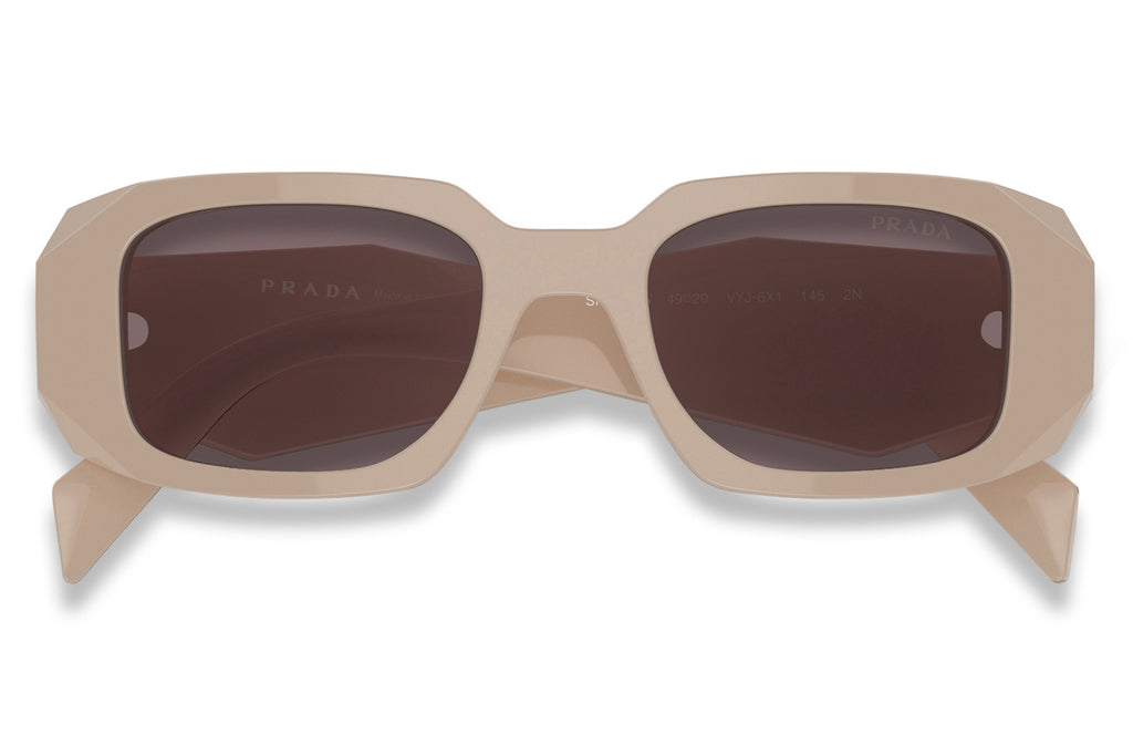 Prada - PR 17WS Sunglasses Powder with Purple Brown Lenses (VYJ6X1)