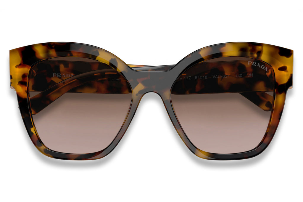 Prada - PR 17ZS Sunglasses Honey Tortoise with Brown Gradient Lenses (VAU6S1)