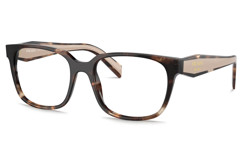 Prada - PR 17ZVF (Low Bridge Fit) Eyeglasses Caramel Tortoise (07R1O1)