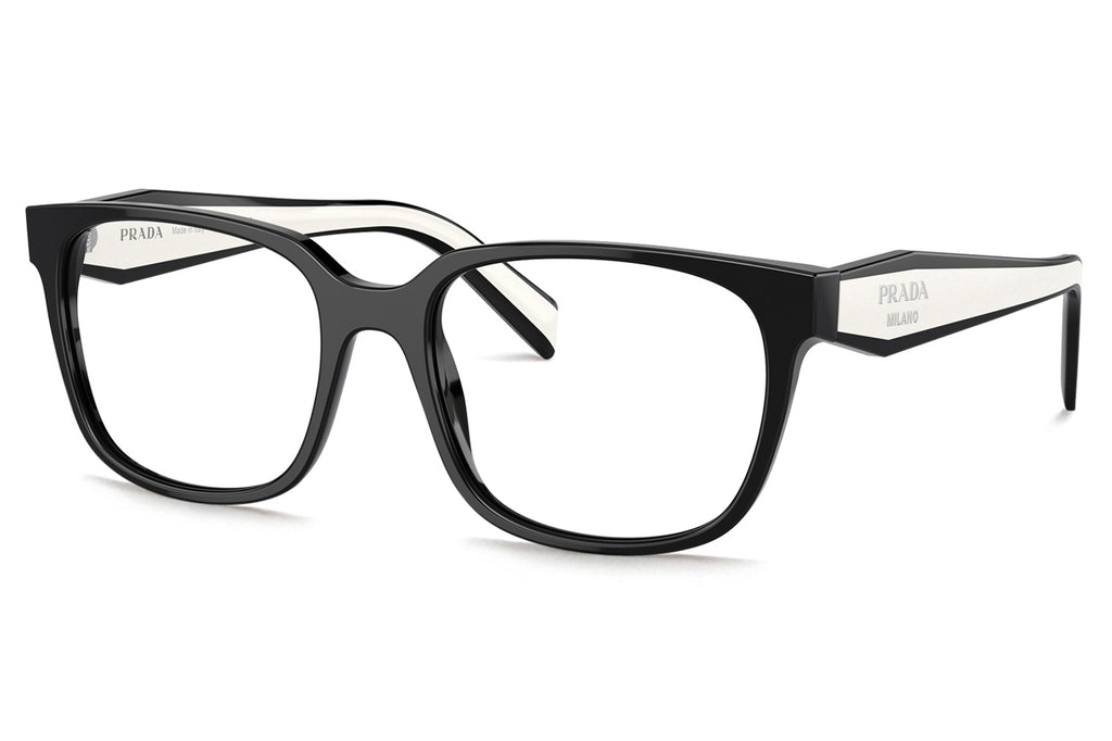 Prada - PR 17ZVF (Low Bridge Fit) Eyeglasses Black (1AB1O1)