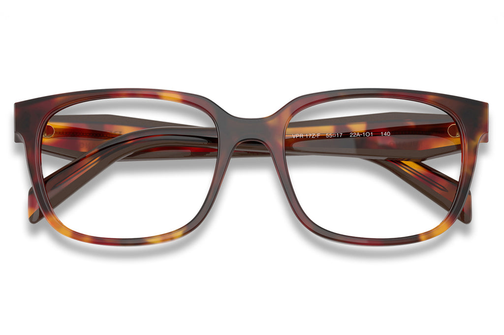Prada - PR 17ZVF (Low Bridge Fit) Eyeglasses Poppy Tortoise (22A1O1)