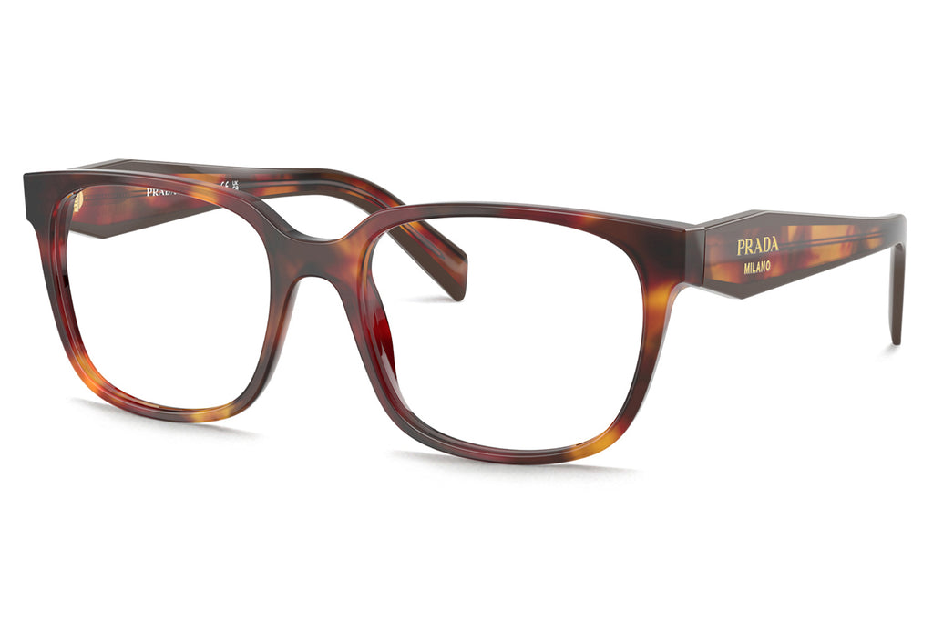 Prada - PR 17ZVF (Low Bridge Fit) Eyeglasses Poppy Tortoise (22A1O1)