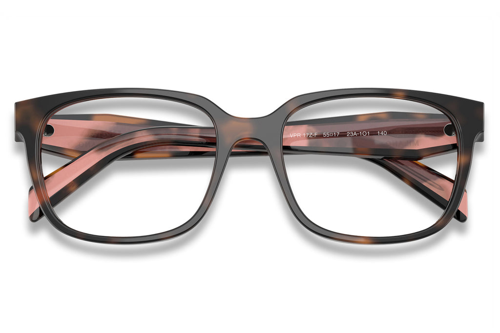 Prada - PR 17ZVF (Low Bridge Fit) Eyeglasses Mauve Tortoise (23A1O1)