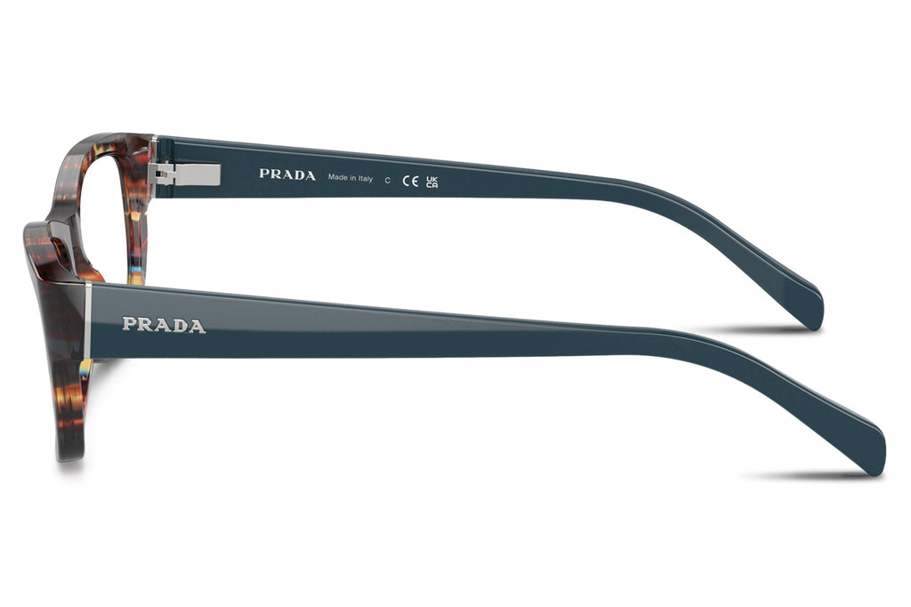 Prada - PR 18OV Eyeglasses Havana Spotted Blue (NAG1O1)