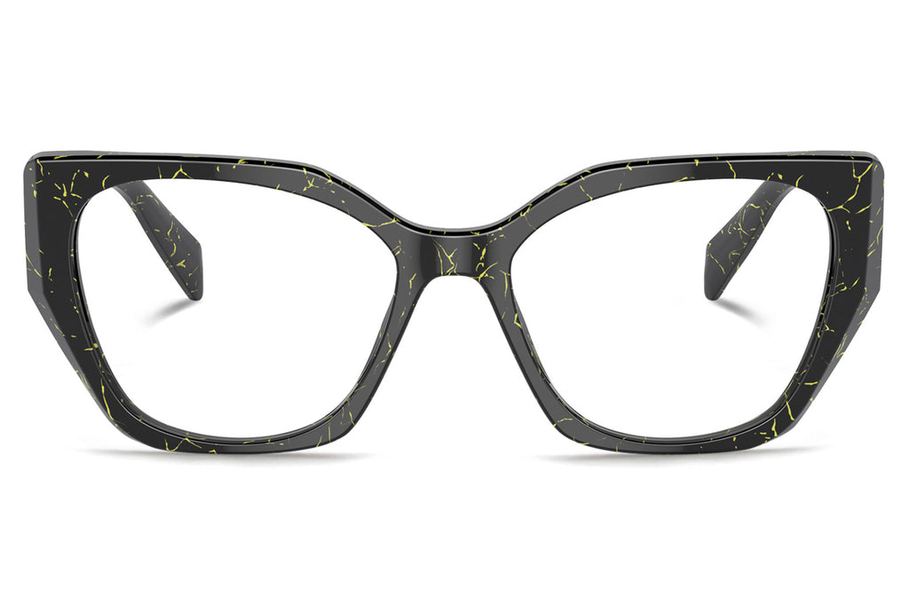 Prada - PR 18WV Eyeglasses Black/Yellow Marble (19D1O1)