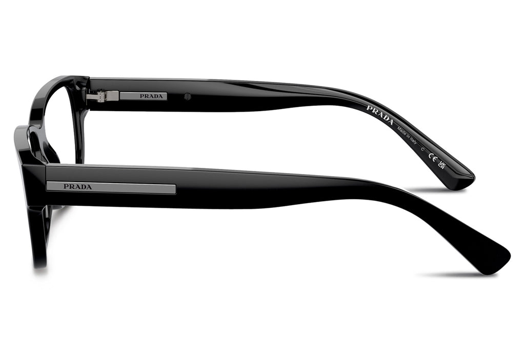 Prada - PR 18ZVF (Low Bridge Fit) Eyeglasses Black (1AB1O1)