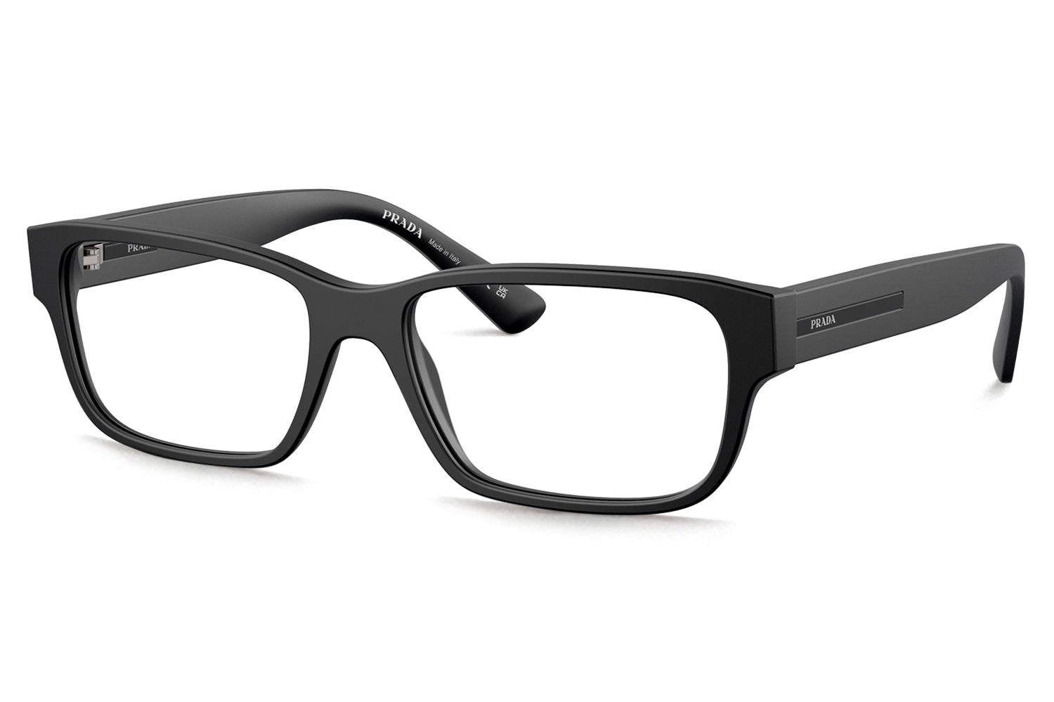 Prada® - PR 18ZVF (Low Bridge Fit) | Rectangle Acetate Optical