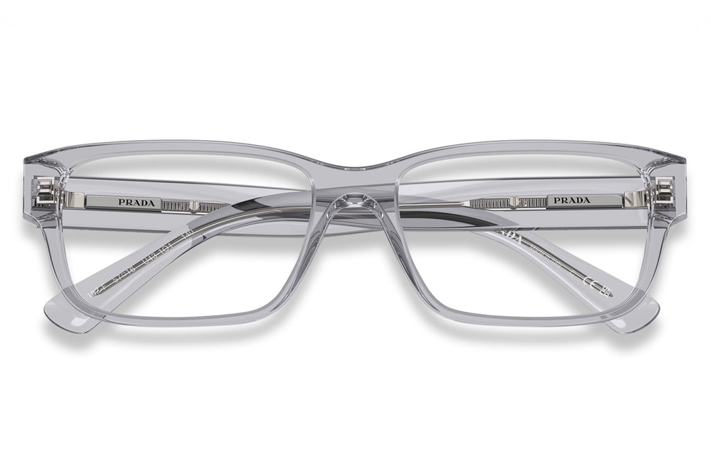 Prada - PR 18ZVF (Low Bridge Fit) Eyeglasses Crystal Grey (U431O1)