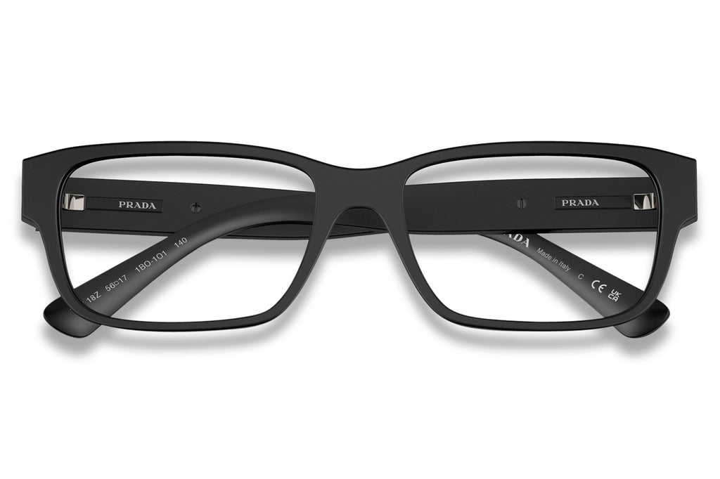 Prada - PR 18ZV Eyeglasses Matte Black (1BO1O1)