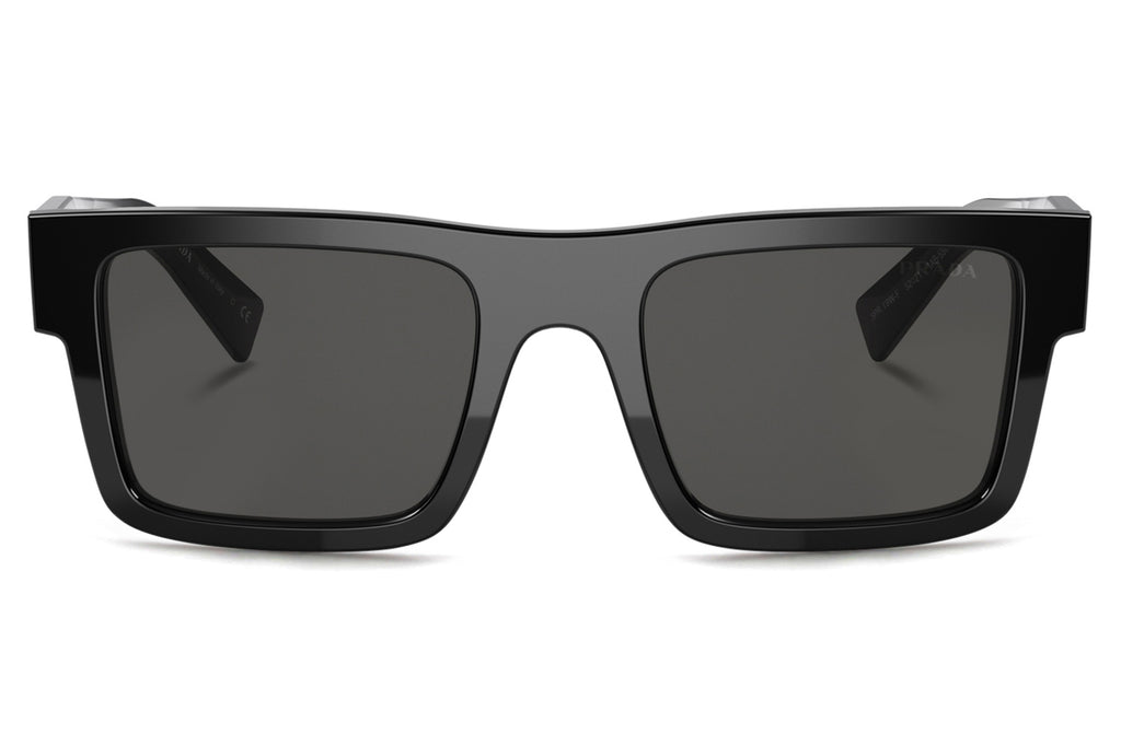 Prada - PR 19WSF (Low Bridge Fit) Sunglasses Black with Dark Grey Lenses (1AB5S0)