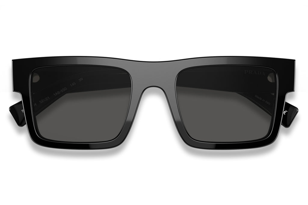 Prada - PR 19WS Sunglasses Black with Dark Grey Lenses (1AB5S0)