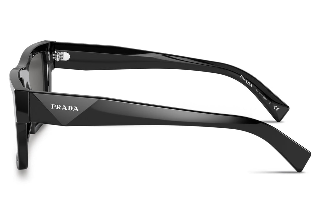 Prada - PR 19WS Sunglasses Black with Dark Grey Lenses (1AB5S0)