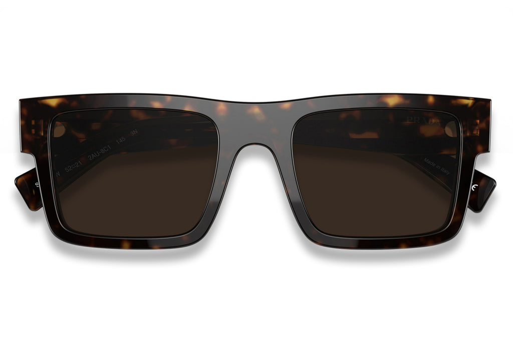 Prada - PR 19WS Sunglasses Tortoise with Dark Brown Lenses (2AU8C1)