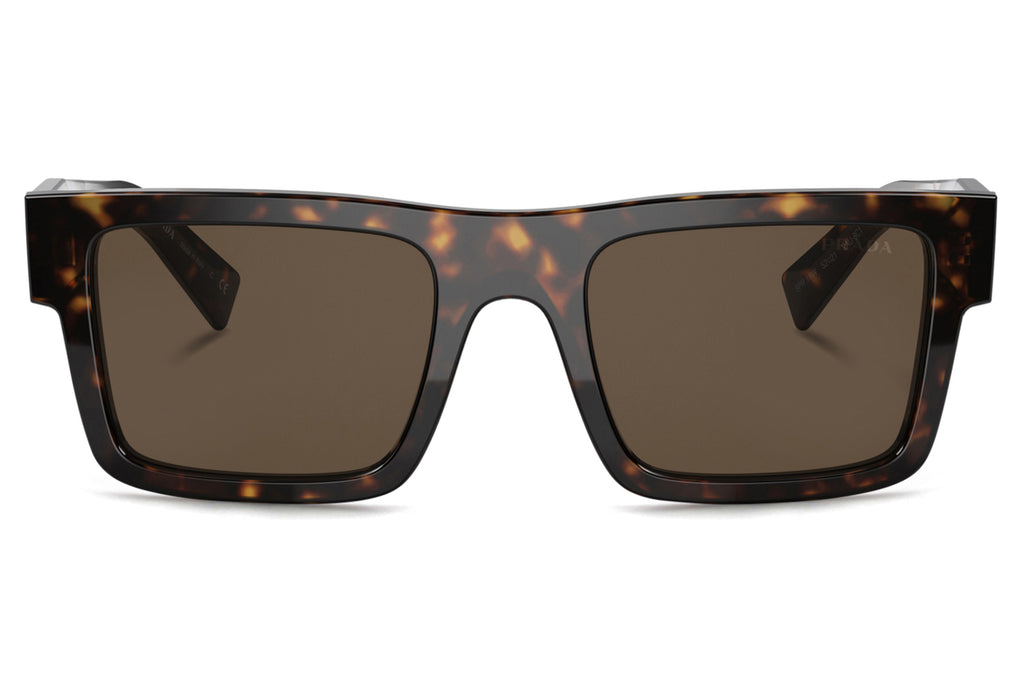 Prada - PR 19WS Sunglasses Tortoise with Dark Brown Lenses (2AU8C1)