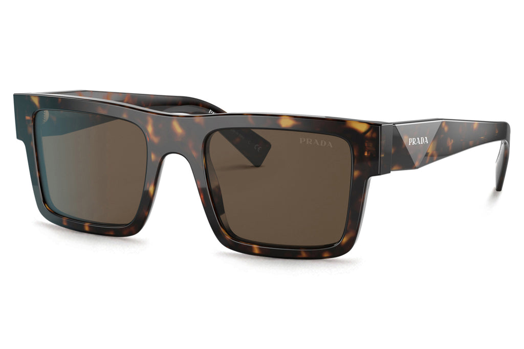Prada - PR 19WS Sunglasses Tortoise with Dark Brown Lenses (2AU8C1)