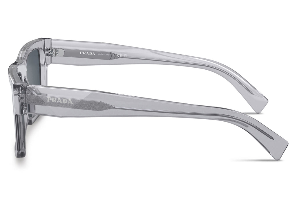 Prada - PR 19WS Sunglasses Crystal Grey with Dark Grey Lenses (U4309T)