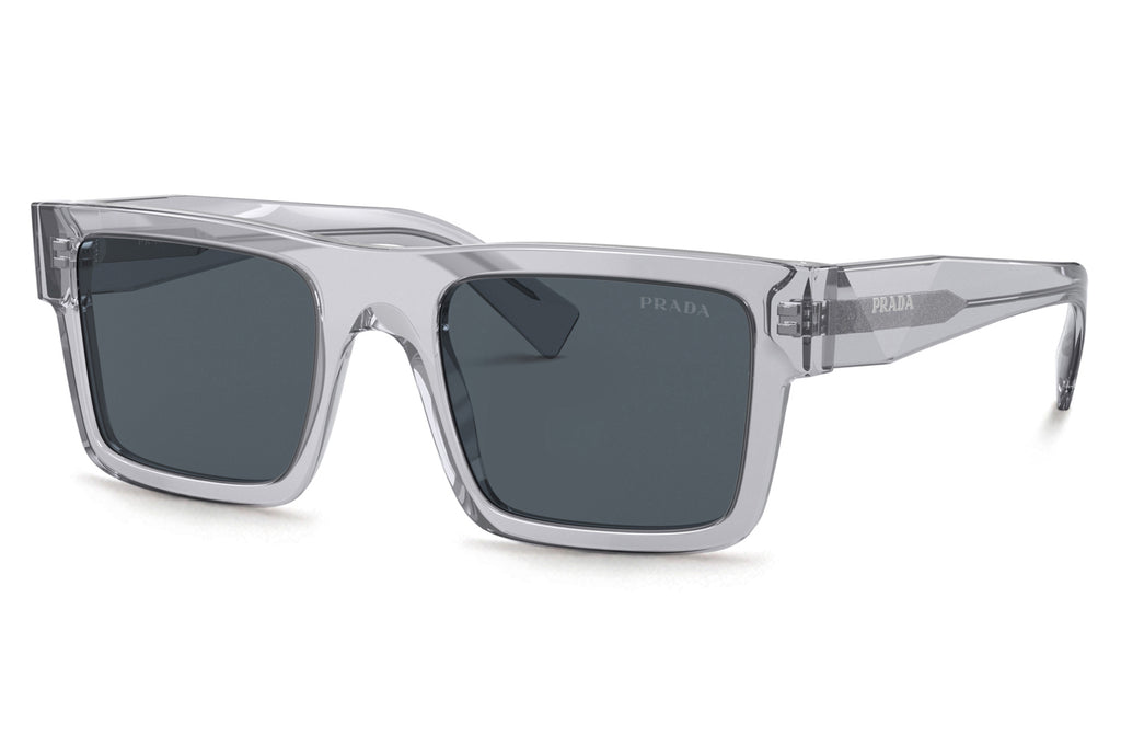 Prada - PR 19WS Sunglasses Crystal Grey with Dark Grey Lenses (U4309T)