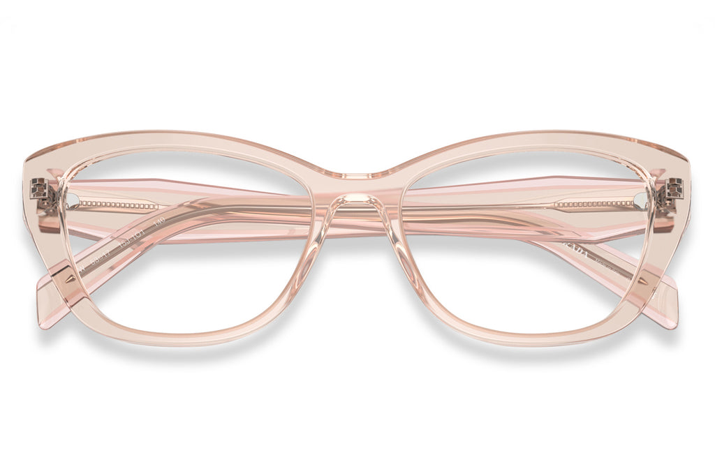 Prada - PR 19WV Eyeglasses Crystal Geranium (15J1O1)