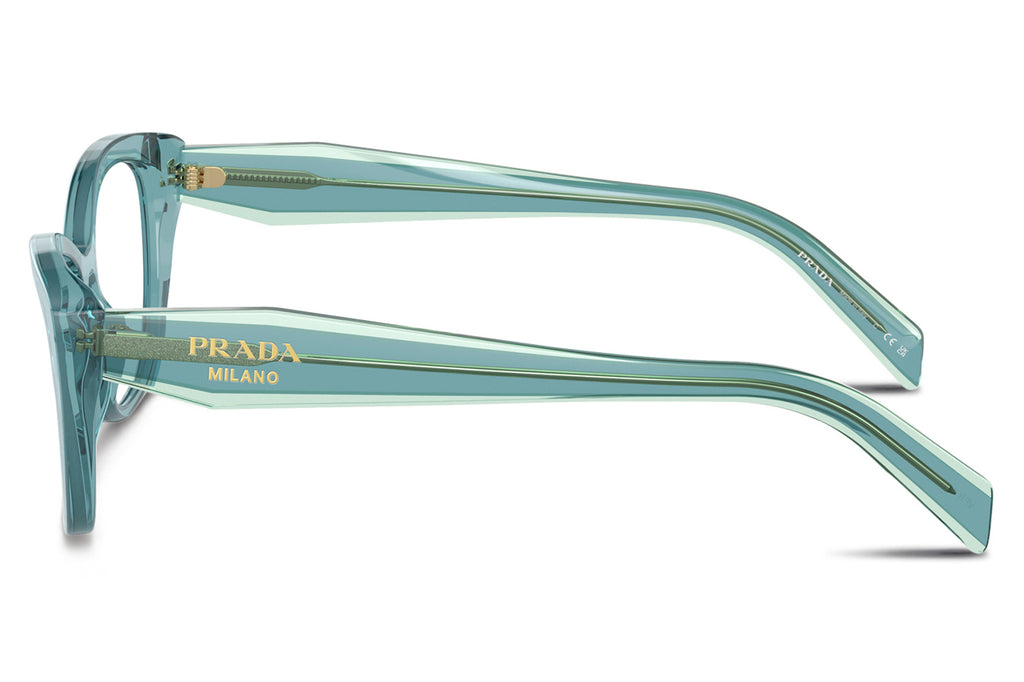 Prada - PR 19WV Eyeglasses Crystal Peacock (16J1O1)