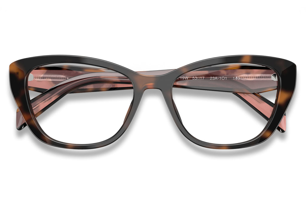 Prada - PR 19WV Eyeglasses Mauve Tortoise (23A1O1)