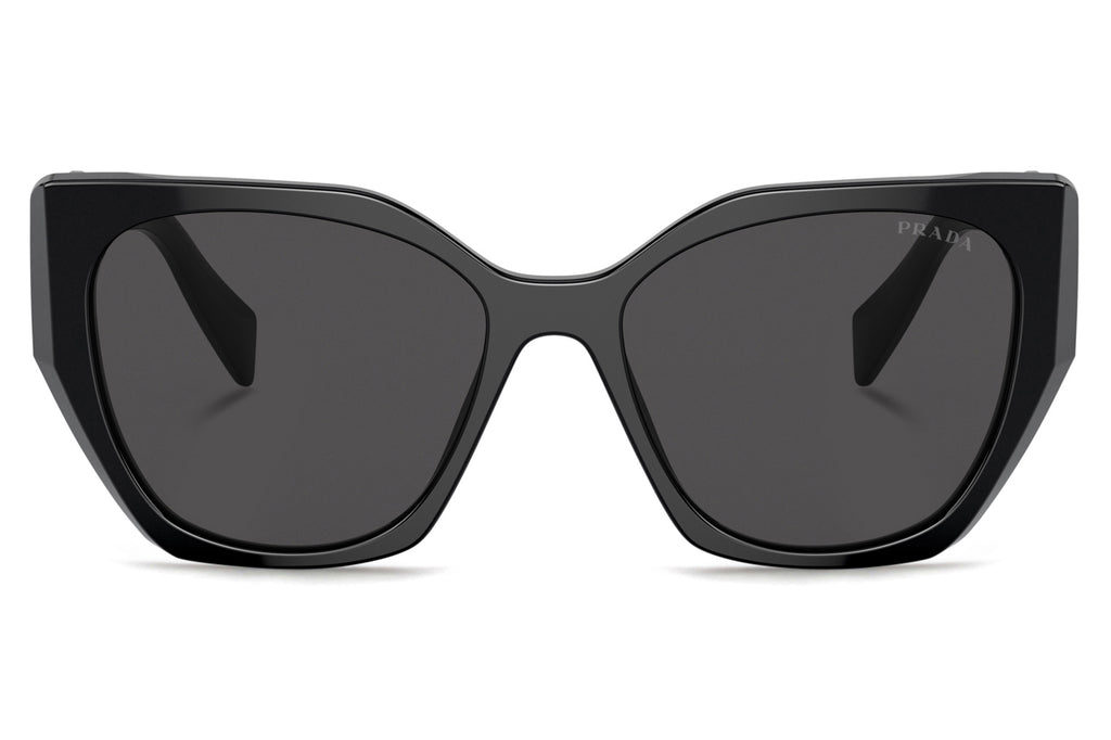 Prada - PR 19ZS Sunglasses Black with Dark Grey Lenses (1AB5S0)