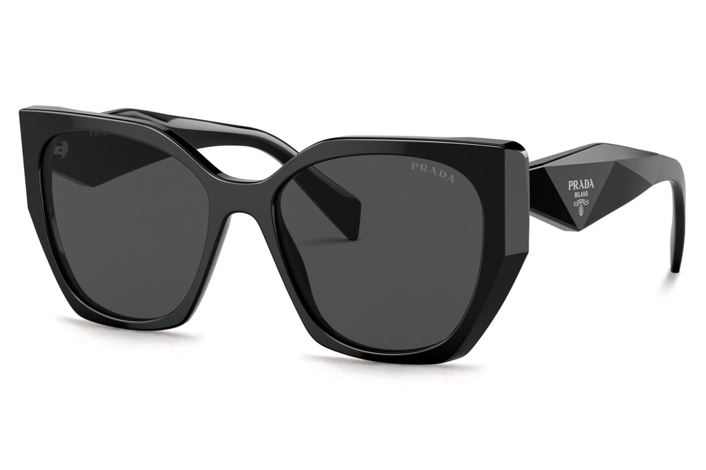 Prada - PR 19ZS Sunglasses Black with Dark Grey Lenses (1AB5S0)