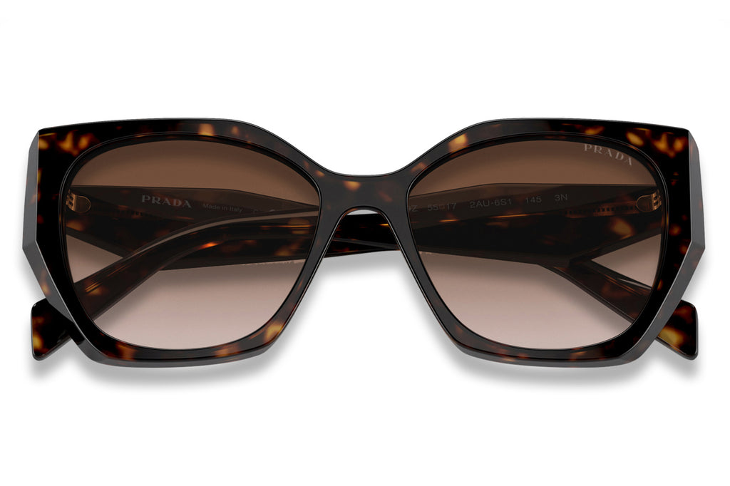 Prada - PR 19ZS Sunglasses Tortoise with Brown Gradient Lenses (2AU6S1)