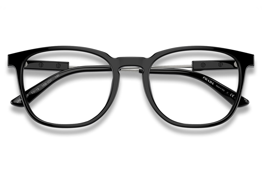 Prada - PR 19ZVF (Low Bridge Fit) Eyeglasses Black (1AB1O1)