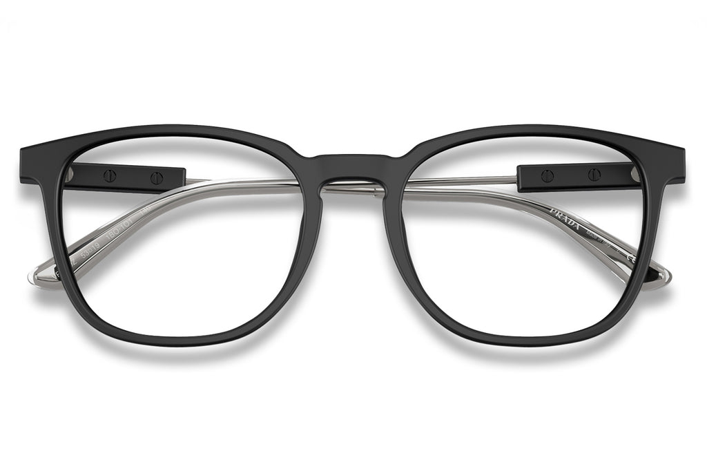 Prada - PR 19ZV Eyeglasses Matte Black (1BO1O1)