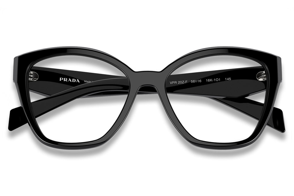 Prada - PR 20ZVF (Low Bridge Fit) Eyeglasses Black (16K1O1)