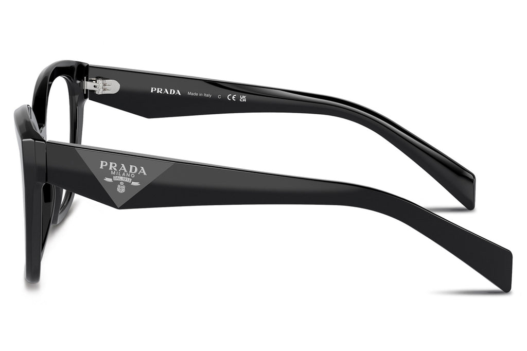 Prada - PR 20ZVF (Low Bridge Fit) Eyeglasses Black (16K1O1)