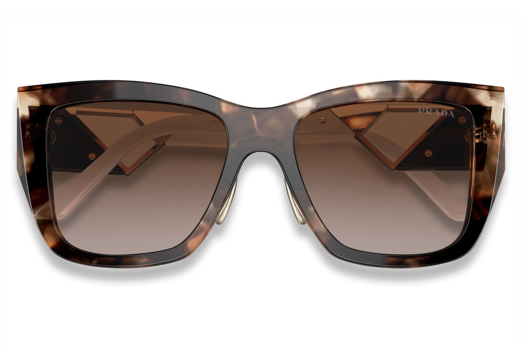 Prada - PR 21YS Sunglasses Caramel Tortoise with Brown Gradient Lenses (07R6S1)