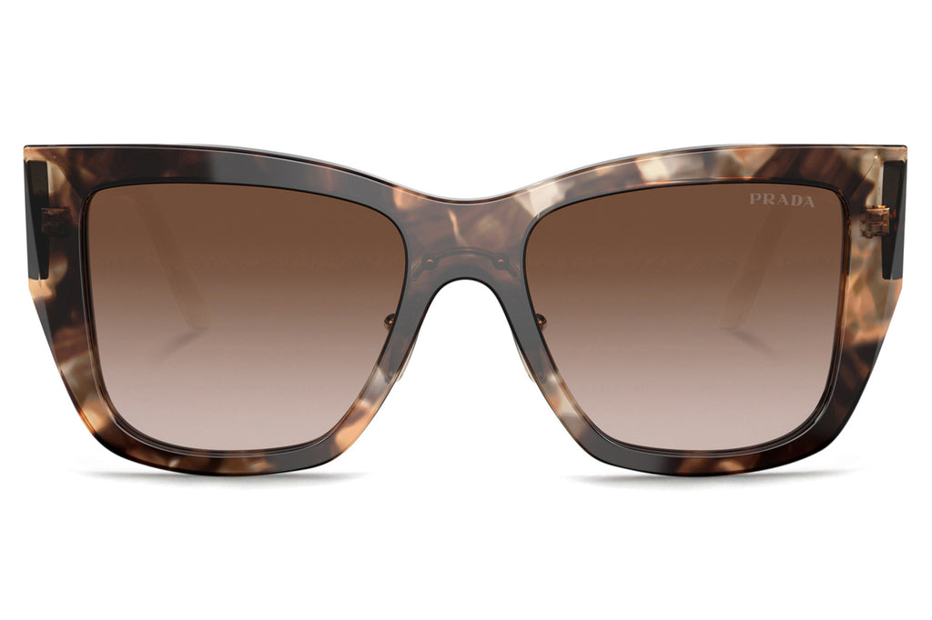 Prada - PR 21YS Sunglasses Caramel Tortoise with Brown Gradient Lenses (07R6S1)